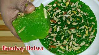 Bombay Karachi Halwa Recipe || Soft & Tasty || Quick & Easy | बोम्बे - कराची हलवा | Konda's Kitchen