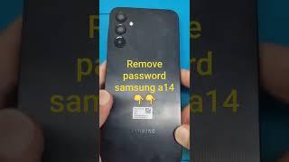 Remove password samsung a14