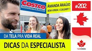 Novidades COSTCO + OLHA QUEM CHEGOU em CALGARY: Amanda Araújo! Vem pras Compras - Canada #202