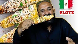 Tribal People Try Mexican Street Corn (Elote)For The First Time