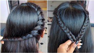 Top 2 Graceful Hairstyles for girls_Daily Using Unique Hairstyle tutorials_Simple 2 Hairstyles #hair