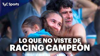 Lo que NO VISTE de RACING CAMPEÓN de la COPA SUDAMERICANA  Festejos, romances, locuras y mucho más