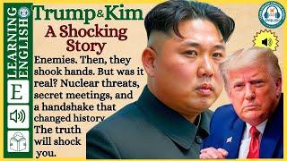 Enemies to Allies? Trump-Kim Story | Learn English Through Story | Improve Your English | WooEnglish