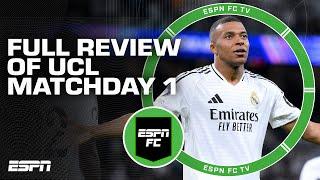 FULL REVIEW of UEFA Champions League Matchday 1 | ESPN FC