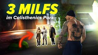 3 Milfs im Calisthenics Park