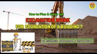 Earthwork||Excavation work|| Foundation of Building #civilengineering#foundation#excavation#vimutti