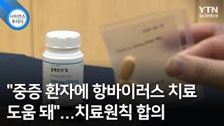 "중증 환자에 항바이러스 치료 도움 돼"...치료원칙 합의 / YTN 사이언스