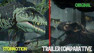 Jurassic World: Dominion | Comparative Stop-Motion Trailer 2  [4k]