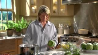 Preparing Artichokes - Martha Stewart's Cooking School