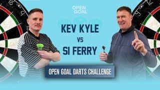  KEV KYLE vs SI FERRY DARTS CHALLENGE | Can Anyone Beat The Darts Champ Kevin Kyle?