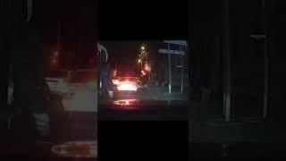 В Ростове автохам нагло подрезал автобус, в котором был отряд силовиков. Позже он пожалел об этом