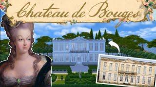 Building Chateau de Bouges in The Sims 4