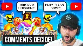MY COMMENTS DECIDE which BONUSES I PLAY & IT PAID HUGE!! (Bonus Buys)