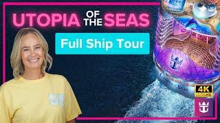 Utopia of the Seas | Full Walkthrough Ship Tour | New 2024 | Royal Carribean Cruises