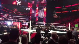 Seth Rollins Phoenix Splash + Brock WWE Royal Rumble 2015