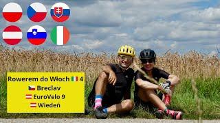 Rowerem do Włoch  4.  Z Breclavia  piękną trasą Eurovelo 9  do Wiednia 