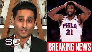 Nightmare season in Philly! - Shams Charania BREAKING: Joel Embiid out for season with knee injury