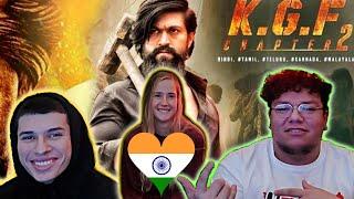 AMERICANS REACT TO KGF CHAPTER 1 & 2 TRAILER