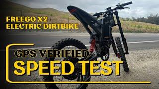 Freego X2 Electric Dirt Bike Q&A + GPS Verified Top Speed Test | 2-Week Update