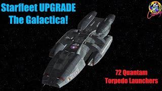 Battlestar Galactica JOINS Starfleet! - Star Trek Ship Battles - Bridge Commander