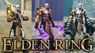 ELDEN RING: All God of War Weapons Showcase Movesets (GOW Ragnarok meets Elden Ring Mod)