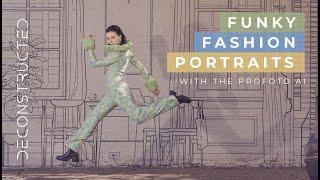 How-To Photography // Funky Fashion Portraits with the Canon R5 and Profoto A1