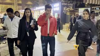 Varun Dhawan and Wamiqa Gabbi Spotted Together at Mumbai Airport