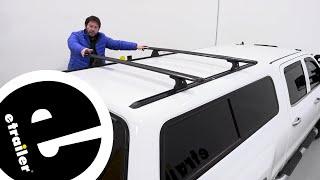 etrailer | Review of the Rhino-Rack Roof Rack for Factory Tracks