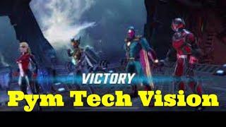 Pym Tech Vision - Ghost UNLOCK and Gameplay in Blitz 8.0 - Marvel Strike Force - Free to Play