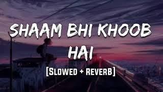 Sham bhi khoob hai {slowed+reverb}#millionviews #viralvideo #music #trendingvideo #lyrics #1990
