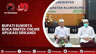 Bupati Suwirta Buka BIMTEK Online Aplikasi Srikandi