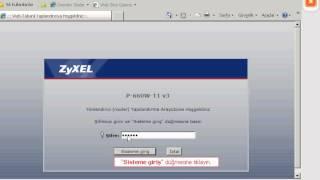 ZyXEL P660W-T1 v3 -Modem Kurulumu TTNET