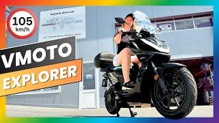 VMOTO CPX Explorer - 105KM/H - ABS  Dieser E-Roller hat mich komplett überrascht! #vmoto #explorer