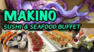 Makino Sushi & Seafood Dinner Buffet | Las Vegas | Walking Tour