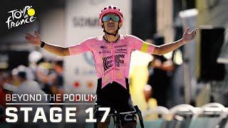 Carapaz's win; tense battle remains after Tour de France Stage 17 | Beyond the Podium | NBC Sports