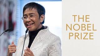 Nobel Prize lecture: Maria Ressa, Nobel Peace Prize 2021