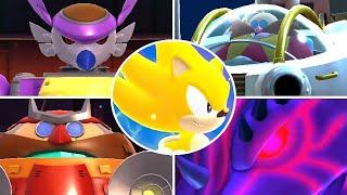 Sonic Superstars - Super Sonic Vs. All Boss & Superboss (Full)