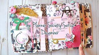 The Planner Society Setup // December