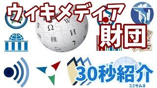 30秒でざっくりわかるウィキメディア財団。ウィキペディアの親