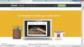 SHOPIFY FREE 14 DAY TRIAL