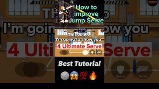 The Spike Volleyball Story: The Best Tutorial Jump Serve | Volleyball Games | Mr.Vannet #shorts