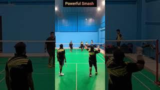 Unstoppable Badminton Smash #sports #badminton #bwf #shorts #shortvideo