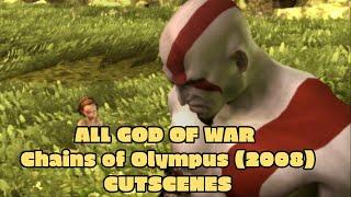 All God of War - Chains Of Olympus (2008) Cutscenes - Kratos & Calliope Reunited (His Daughter)