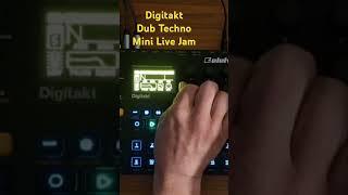 Couchtable Session Short no 1.1 #digitakt #dawless #techno  - Oldschool Dub House LoFi Mini Live Jam