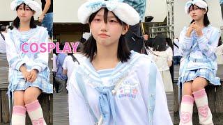 【COSPLAY】Cinnamoroll Costume Magic：The Cute and Playful Anime Girl Cosplay｜アニメ展示｜コスプレ｜애니메 엑스포｜코스프레