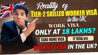 Tier-2 Skilled Worker Visa  || Reality of Work Visa in the UK  || Worth buying this Work Visa? 