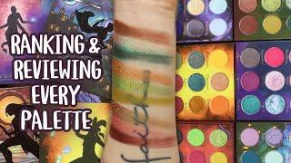 Fantasy Cosmetica Eyeshadow Palette Collection Swatch Party