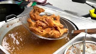 Patok na FILIPINO Fried Chicken in Manila | Filipino Street Food