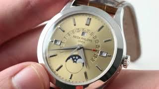 Patek Philippe Perpetual Calendar (HONEY BROWN) 5496P-014 Luxury Watch Review