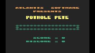 Pothole Pete Review for the Atari XL / XE by John Gage